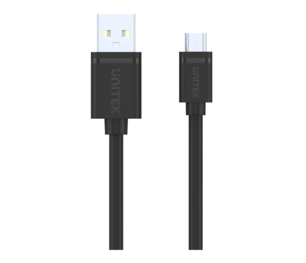 UNITEK Kabel USB 2.0 - microUSB 0,5m Y-C454GBK - 725552 - zdjęcie